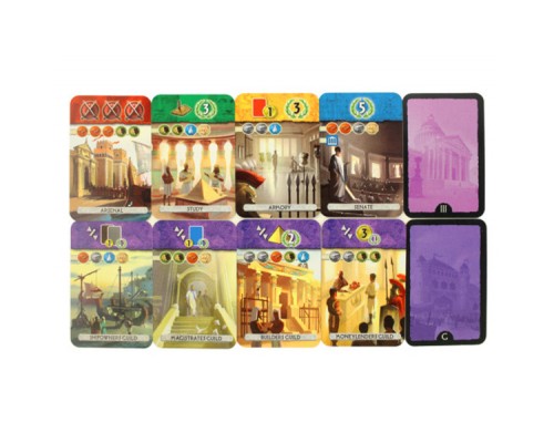 Настільна гра Аsmodee 7 Wonders Duel (7 Чудес Дуель) укр. (2090)