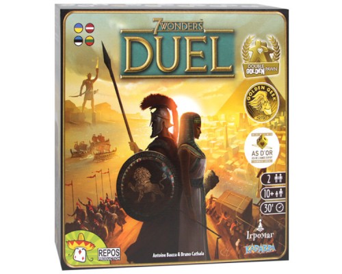 Настільна гра Аsmodee 7 Wonders Duel (7 Чудес Дуель) укр. (2090)