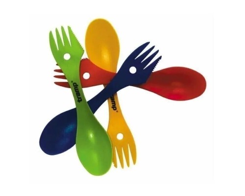 Ложка-виделка туристична Tramp пластик Blue (UTRC-069-blue)