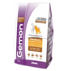 Сухий корм для собак Gemon Dog Medium pup&jun курка з рисом 3 кг (8009470386197)