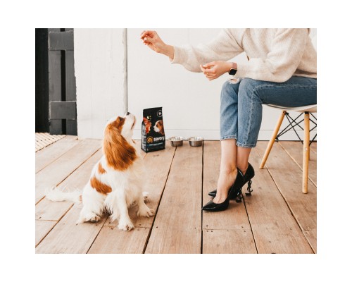 Сухий корм для собак Savory Puppy rich in Fresh Turkey and Chicken 1 кг (4820232630280)