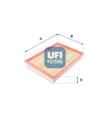Повітряний фільтр для автомобіля UFI 30.159.00