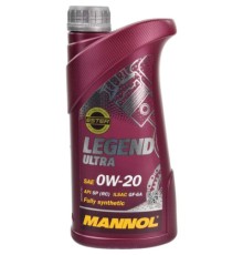Моторна олива Mannol LEGEND ULTRA 1л 0W-20 (MN7918-1)