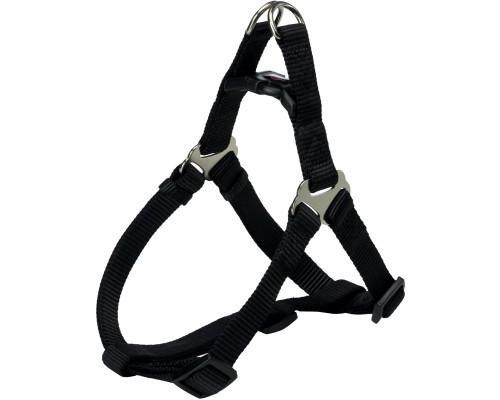 Шлея для собак Trixie Premium M 50-65 см/20 мм чорна (4011905204512)