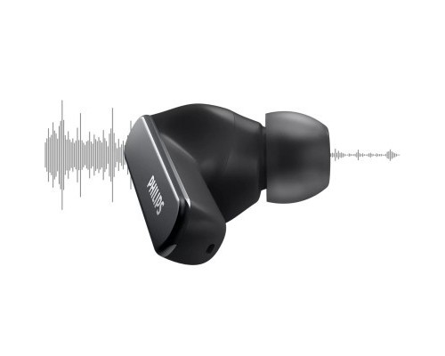 Навушники Philips TAT5506 TWS ANC Pro IPX5 Touch control Mic Black (TAT5506BK/00)