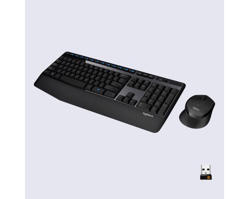 Комплект Logitech MK345 Wireless UA Black (920-006489)