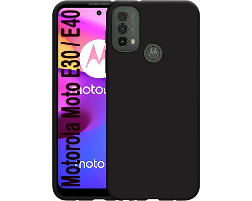 Чохол до мобільного телефона BeCover Motorola Moto E30 / E40 Black (707987)