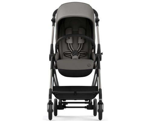 Коляска Cybex Talos S Lux SLV Deep Black black з бампером (520001489)