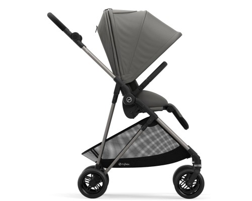 Коляска Cybex Talos S Lux SLV Deep Black black з бампером (520001489)