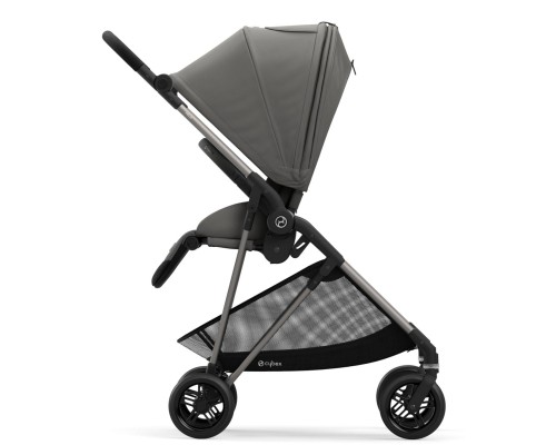 Коляска Cybex Talos S Lux SLV Deep Black black з бампером (520001489)
