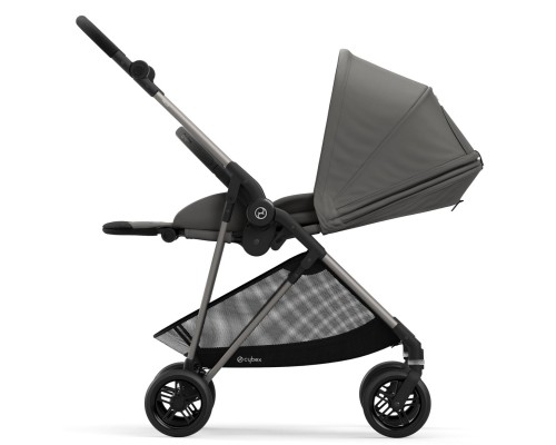Коляска Cybex Talos S Lux SLV Deep Black black з бампером (520001489)