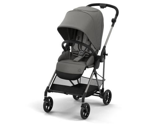 Коляска Cybex Talos S Lux SLV Deep Black black з бампером (520001489)