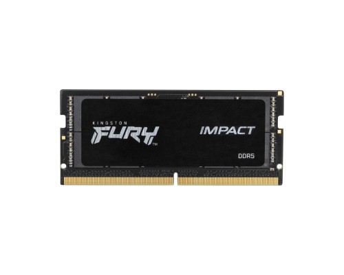 Модуль пам'яті для ноутбука SoDIMM DDR5 8GB 4800 MHz Impact Kingston Fury (ex.HyperX) (KF548S38IB-8) Модуль пам'яті для ноутбука SoDIMM DDR5 8GB 4800 MHz Impact Kingston Fury (ex.HyperX) (KF548S38IB-8)