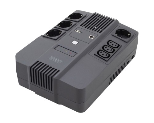 Пристрій безперебійного живлення Digitus 800VA DN-170 (DN-170111)
