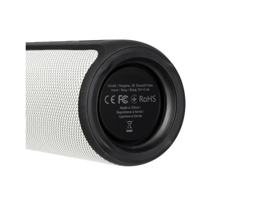 Акустична система 2E SoundXTube TWS MP3 Wireless Waterproof Grey (2E-BSSXTWGY) 