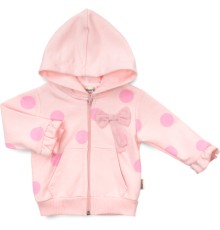 Кофта дитяча Miniworld на блискавці (16797-80G-pink)