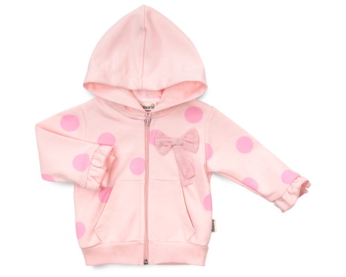 Кофта дитяча Miniworld на блискавці (16797-80G-pink)