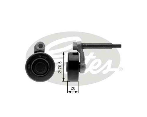 Ролик натягувача ременя Gates T39000