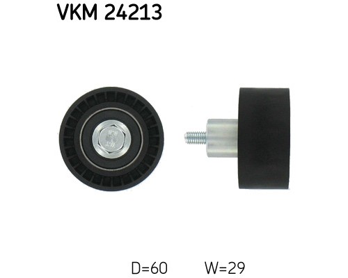 Ролик натягувача ременя SKF VKM 24213