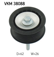 Ролик натягувача ременя SKF VKM 38088