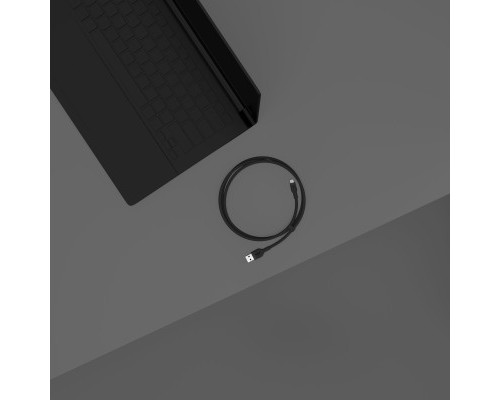 Дата кабель USB 2.0 AM to Type-C 2.0m black Belkin (CAB008BT2MBK)