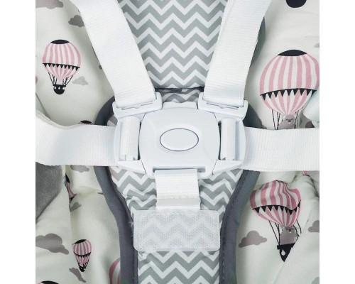 Крісло-гойдалка Kinderkraft Flo Pink (5902533909056)