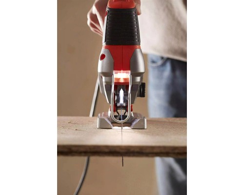 Електролобзик Black&Decker 50 Вт, 1000 - 3100 хід/хв, 2.2 кг, кейс (BES610K)