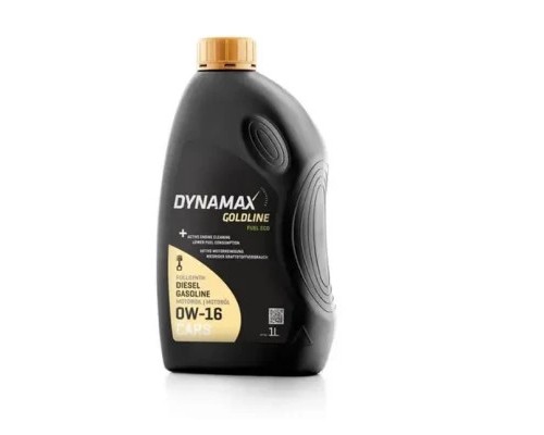 Моторна олива DYNAMAX GOLDLINE FUEL ECO 0W16 1л (501965)