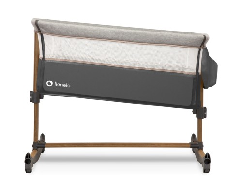Ліжечко Lionelo приставне Leonie Grey Stone (LO-LEONIE GREY STONE)