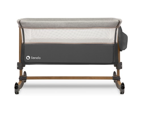 Ліжечко Lionelo приставне Leonie Grey Stone (LO-LEONIE GREY STONE)