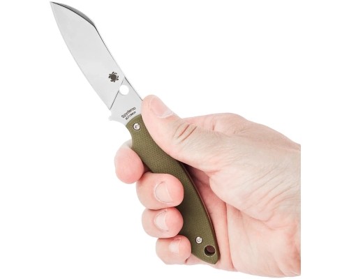 Ніж Spyderco Stok G-10 Drop Point Green (FB50GPOD)