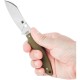 Ніж Spyderco Stok G-10 Drop Point Green (FB50GPOD)