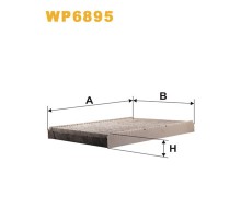 Фільтр салону Wixfiltron WP6895