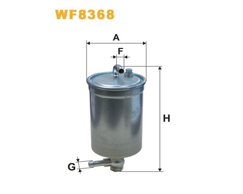 Фільтр паливний Wixfiltron WF8368
