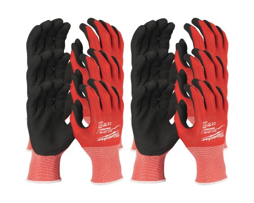 Захисні рукавиці Milwaukee з опором порізам 1 рівня, размер XXL/11, 12 пар (4932471617)