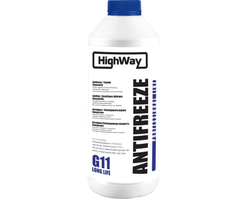 Антифриз HighWay концентрат синій 1,5л (10026) 
