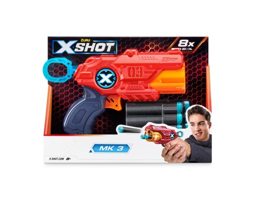 Іграшкова зброя Zuru X-Shot Red Швидкострільний бластер EXCEL Excel Mk 3 (36118R)