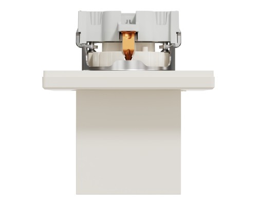 Розетка Schneider Electric ASFORA з кришкою, крем (EPH3100123) Розетка Schneider Electric ASFORA з кришкою, крем (EPH3100123)