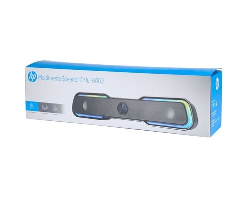 Акустична система HP DHE-6002 6Вт RGB 3.5мм + USB (DHE-6002)