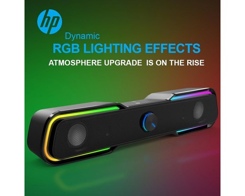 Акустична система HP DHE-6002 6Вт RGB 3.5мм + USB (DHE-6002)