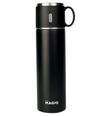 Термос Magio 1046 0.5 л Чорний (MG-1046B)