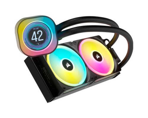 Система рідинного охолодження Corsair iCUE Link H100i LCD RGB (CW-9061007-WW)