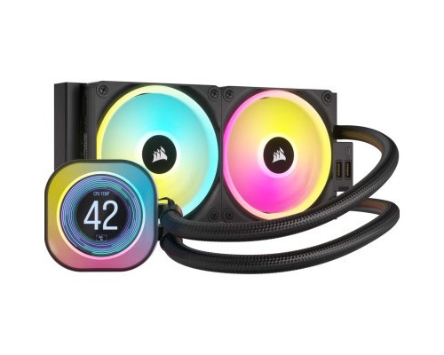 Система рідинного охолодження Corsair iCUE Link H100i LCD RGB (CW-9061007-WW)