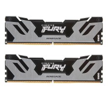 Модуль пам'яті для комп'ютера DDR5 96GB (2x48GB) 6400 MHz Renegade Silver XMP Kingston Fury (ex.HyperX) (KF564C32RSK2-96)
