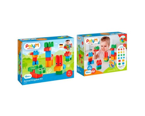 Конструктор PolyM Місто 50 деталей (760007)