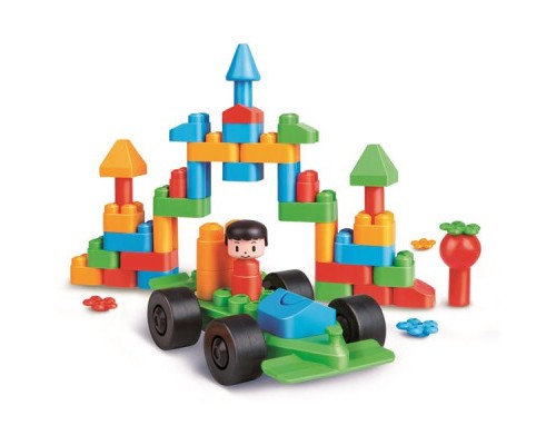 Конструктор PolyM Місто 50 деталей (760007)