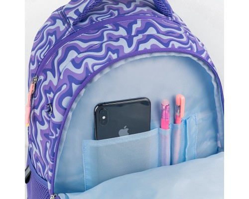 Рюкзак шкільний GoPack Education 175M-4 Shiny Heart (GO24-175M-4)