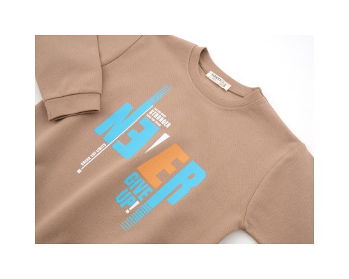 Спортивний костюм дитячий Breeze NEVER GIVE UP (19703-122B-beige)