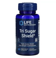 Трави Life Extension Потрійний захист від цукру, Tri Sugar Shield, 60 вегетаріанських до (LEX-18036)