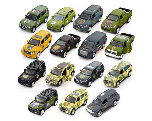 Машина TechnoDrive серії Шеврони Героїв - Toyota Land Сruiser - Рубіж (KM6010)